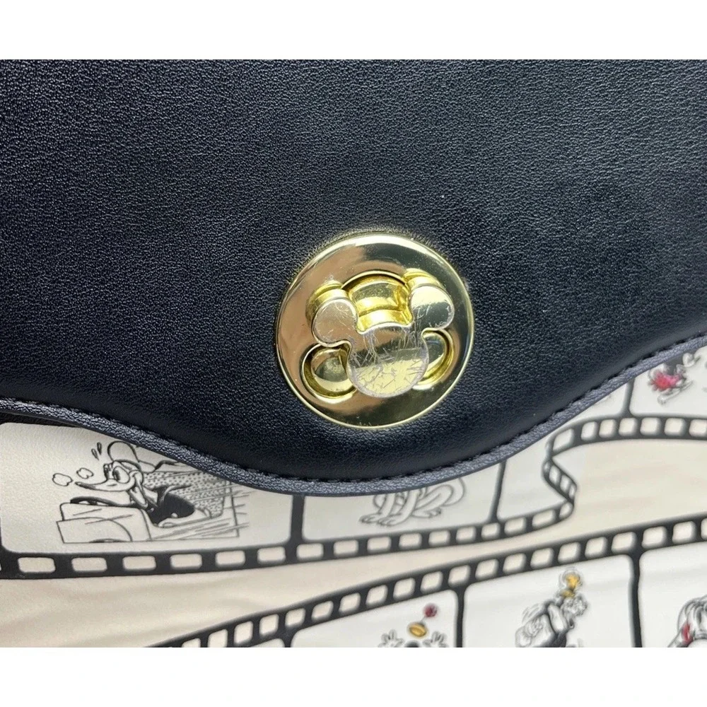 Her Universe Disney 100 Mickey Mouse And Friends Film Reel Satchel‎ Bag Purse